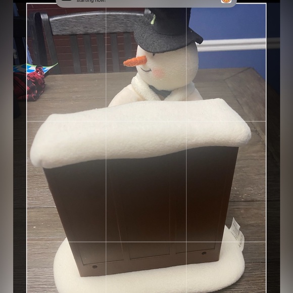 Hallmark 2005 piano playing snowman techno plush animated singing - Picture 3 of 5